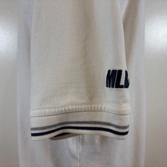 Vintage Boston Red Sox Polo Shirt Mens Size L CSA MLB Baseball White 90s - Picture 3 of 5